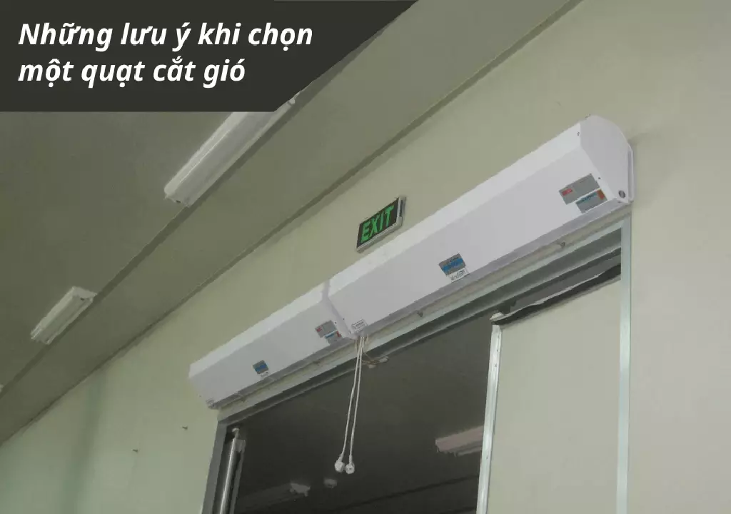 Hình 5. Top 7 lưu ý khi chọn một Air Curtain