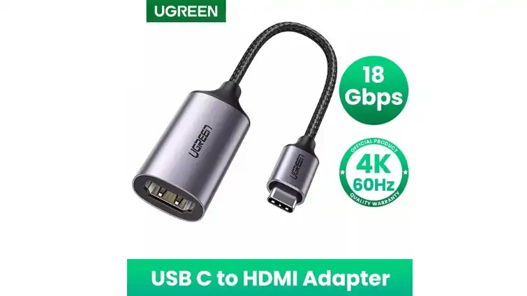 Cáp chuyển đổi Type C sang HDMI của thương hiệu Ugreen