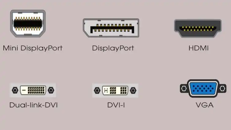 Một số loại cổng kết nối phổ biến của Hub chuyển đổi