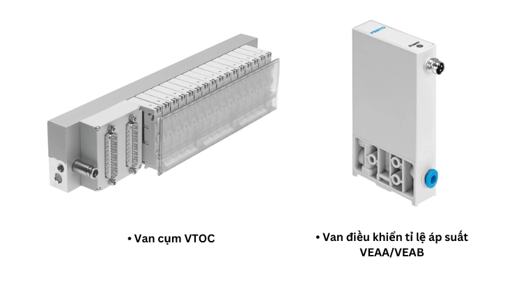 Hình 2. Sản phẩm cho ngành công nghiệp bán dẫn của Festo