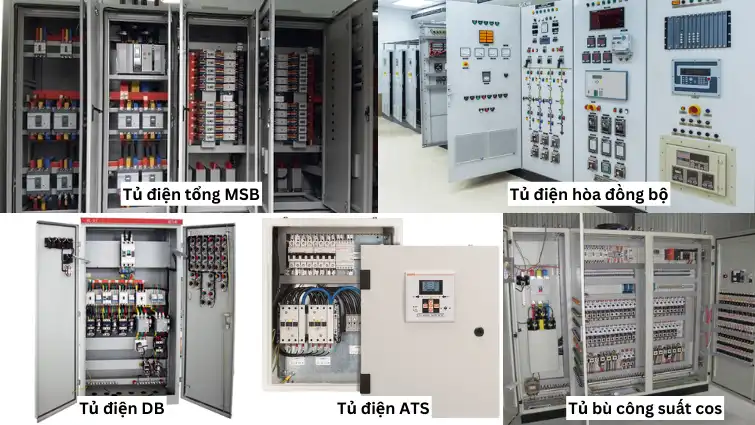 Các loại tủ phân phối hạ thế