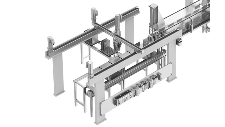 Hình 2. Giải pháp tự độnghóa sản xuất pin của Festo