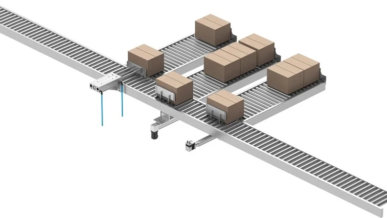 Hình 2. Thực hiện nhiệm vụ đẩy chuỗi hàng hóa nhanh chóng hiệu quả với Festo