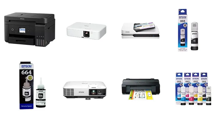 Các sản phẩm tiêu biểu của Epson