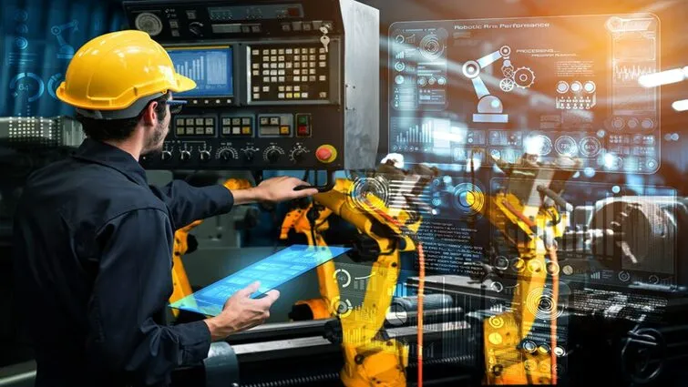 Hình 2. Ứng dụng AI trong sản xuất