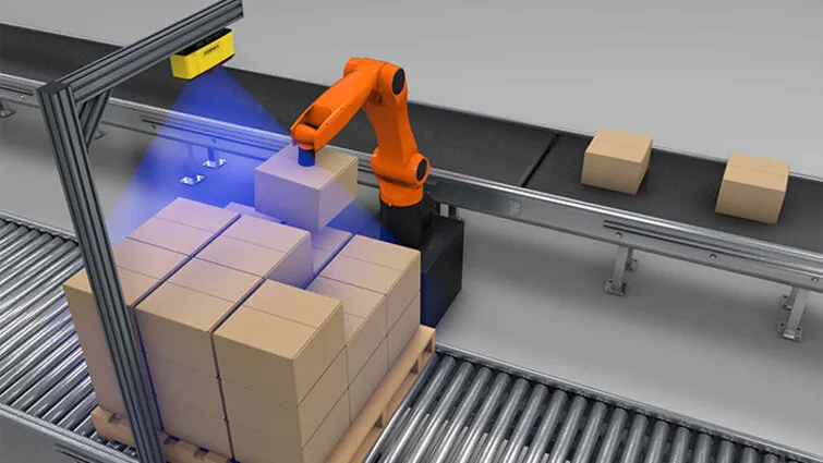 Hình 1. Cảm biến laser công nghiệp