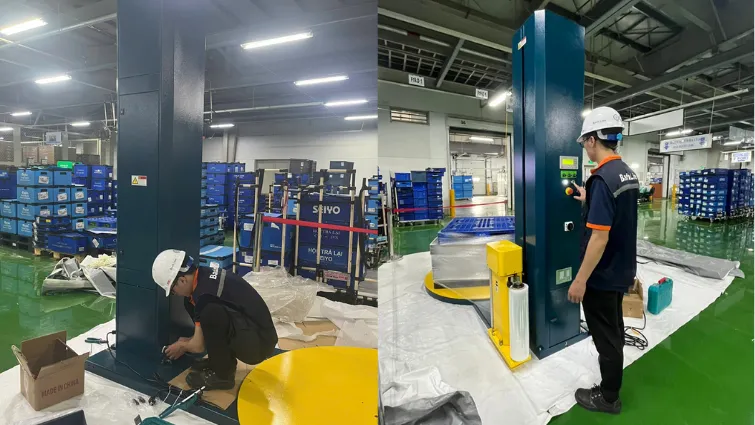 Hình 1. Vietmro điều chỉnh các thông số để đạt hiệu quả đóng gói tối ưu.