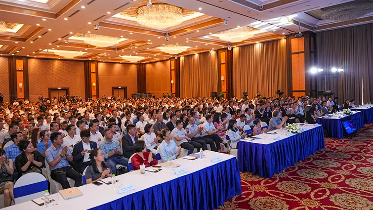 Hình 1. "Hội nghị Tăng cường nội địa hóa và phát triển hệ thống nhà cung cấp" do VinFast tổ chức (Nguồn: Thế Định – Vietnamnet)