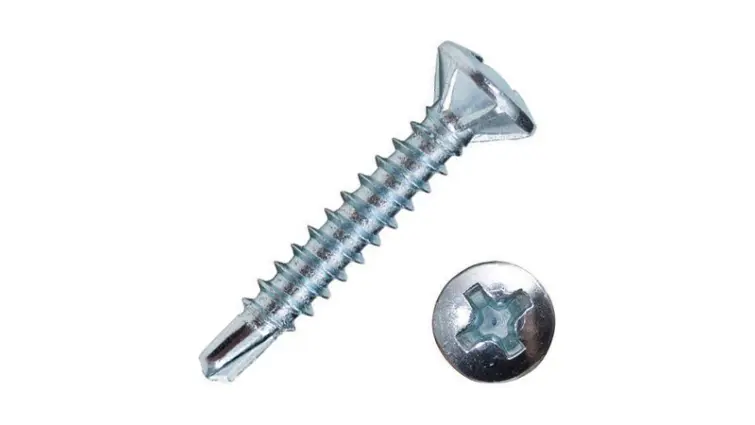 Hình 1. Vít tự khoan chất liệu thép carbon