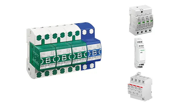 Hình 3. Các loại thiết bị chống sét