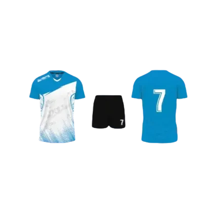 bl028955 bo quan ao bong chuyen nu mau xanh vai thun lanh size l