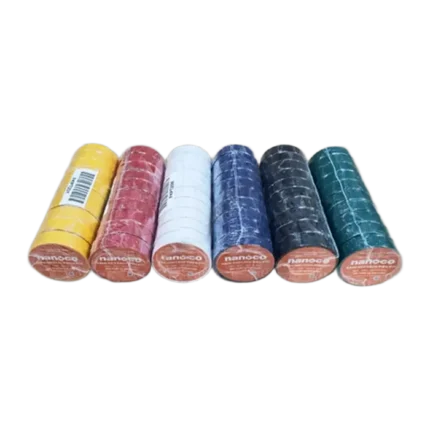 bl036919 bang keo cach dien pvc mau xanh da troi kt18mmx20y nanoco