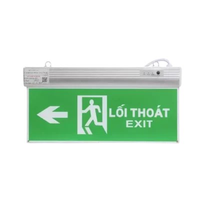 bl034388 den led exit loi thoat chi dan 1 mat mui ten chi ben trai d cd01 40x2022w gom tem kiem dinh pccc rang dong