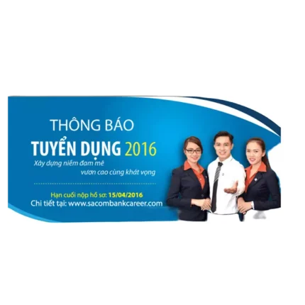 c04 - bl004850 bang ron banner tuyen dung mau xanh kt45x15m