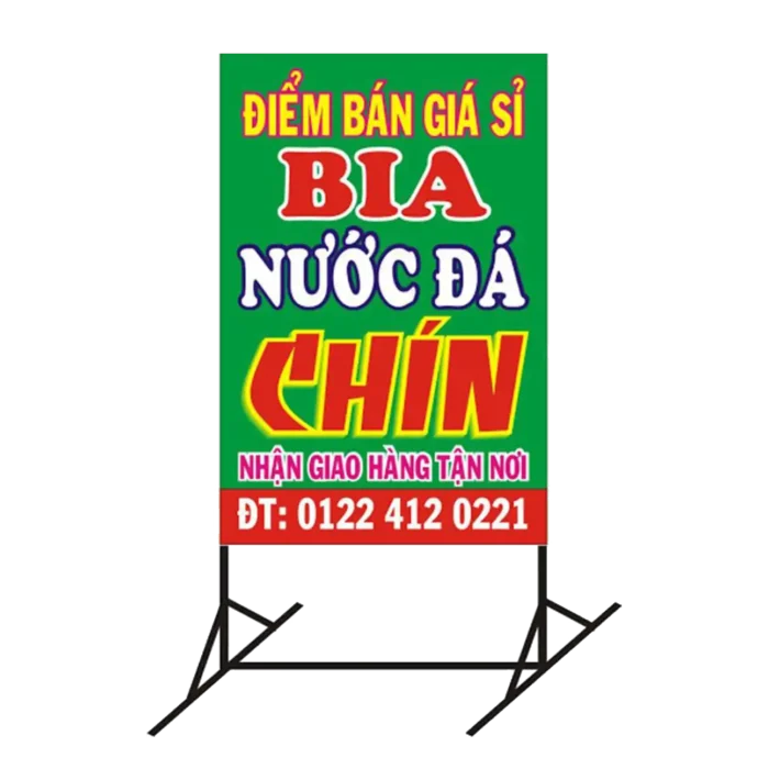 c04 - bl013712 banner hiflex co khung sat gan len tuong kt90x500cm