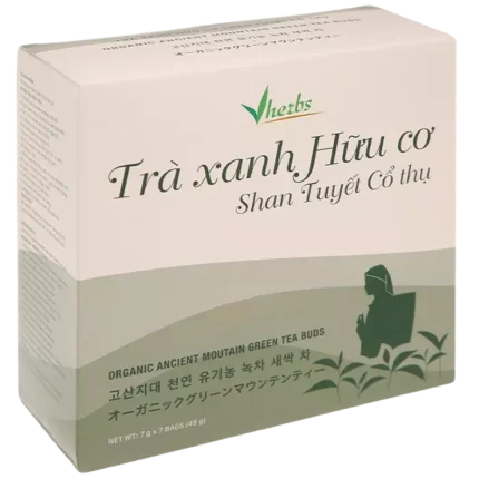 c04 - bl014242 tra xanh huu co shan tuyet co thu 7 tui hop vherbs