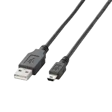 c04 - bl018778 day cap usb 20 dau noi loai a dau noi mini b u2c m50bk elecom