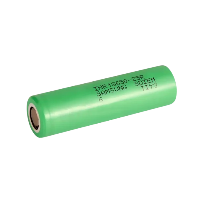 c04 - bl021135 pin sac 37v 2500mah discharge 20a inr18650 25r samsung