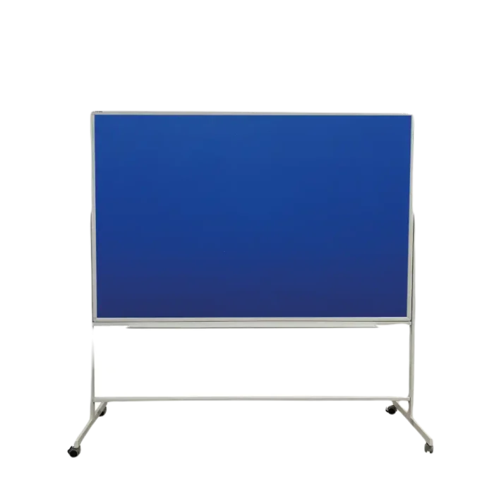 c04 - bl021140 bang ni ghim di dong 1 mat kt120x220cm vai ni mau xanh la khung nhom dq plus