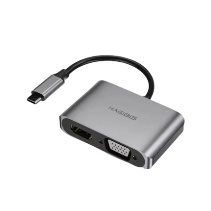 bl024078 bo cong chuyen doi hgb 009 tu usb c sang hdmi va vga hagibis