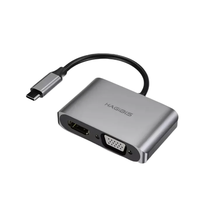 bl024078 bo cong chuyen doi hgb 009 tu usb c sang hdmi va vga hagibis