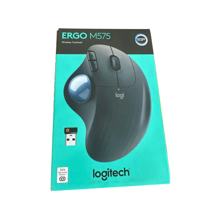 bl026951 chuot bi xoay ergo m575 khong day mau den logitech