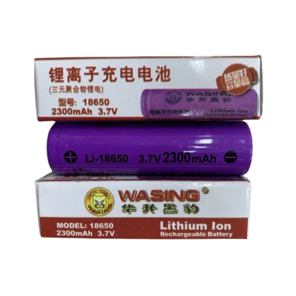 bl027270 pin sac lithium pn 18650 37v 2300mah wasing