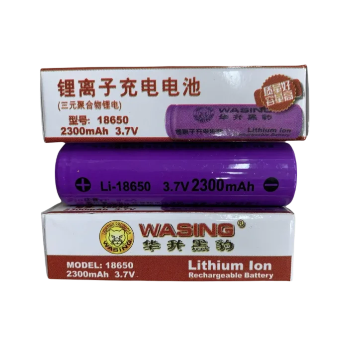 bl027270 pin sac lithium pn 18650 37v 2300mah wasing