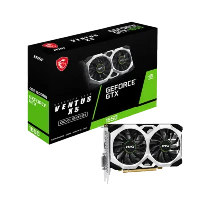 bl028511 card man hinh geforce gtx 1650 4gb ddr6 ventus xs ocv3 msi