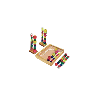 Đồ chơi gỗ xếp chuỗi hạt, 63162, Winwintoys