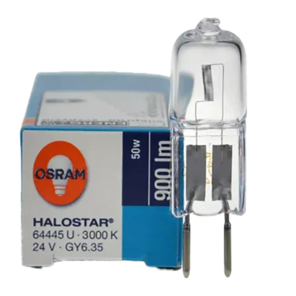 c05 - bl003360 bong den halogen chan ghim 24v 50w 3000k 64445u osram