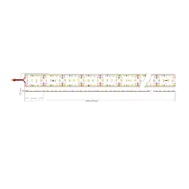 c05 - bl005888 den led day trong nha 280ledm 25w 24v 3200lmm 6000k cuon 5m fsb 2835 ip33 l280 vinaled