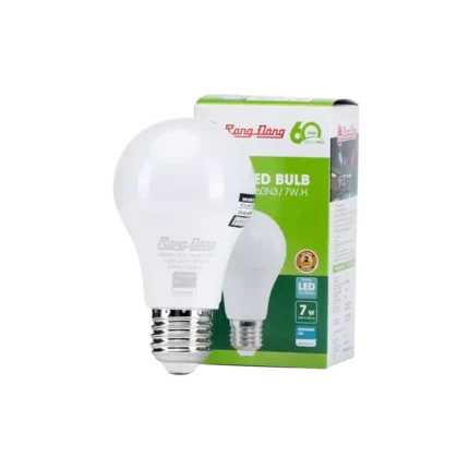 c05 - bl011529 bong den led bulb tron 7w a60n3 rang dong