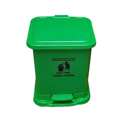 c05 - bl014445 thung rac nhua hdpe dap chan 15l kt29x27x35cm