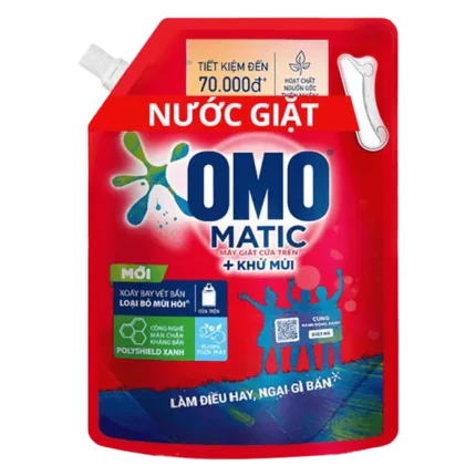 c05 - bl017807 nuoc giat omo matic cho may cua tren nhieu mui huong 39kg unilever