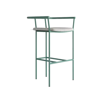 c05 - bl018003 ghe bar amy stool kt520x500x900x750 dem ghe vai mau xam chan ghe mau xanh wc531 winchair