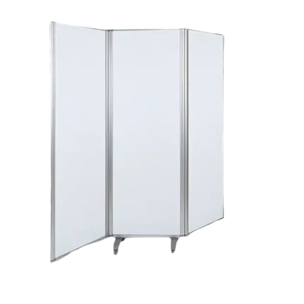 c05 - bl022008 vach ngan di dong mau trang mdf phu melamine co banh xe kt1200x60x2200mm