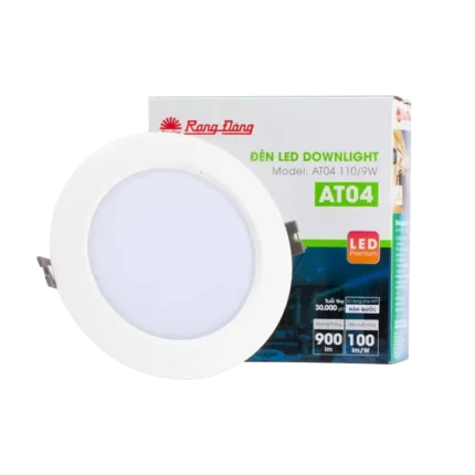 bl024674 den led am tran downlight at041109w 3000k ss101 rang dong