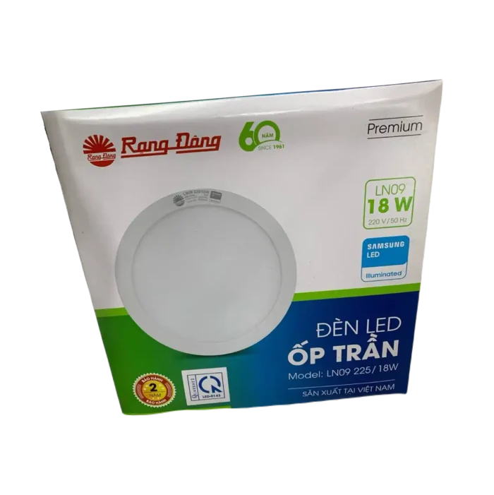 bl026073 den led op tran ln09 2518w6500k dang tron rang dong