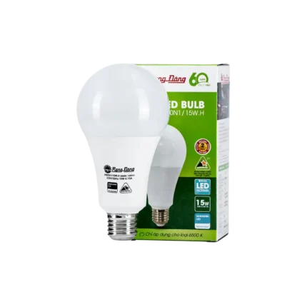 bl029634 bong den led a801n115wh bulb tron 15w anh sang trang rang dong