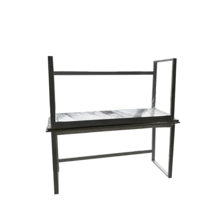 bl032331 ban lam viec mat go khung sat l160xw60xh80cm