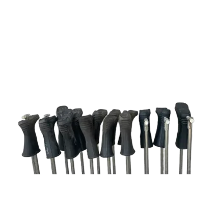 bl036323 ke inox treo ung 10 doi co gia nan de dep phia duoi l1200xw500xh1000mm chan hop inox kt40x40x1mm ong de day thang dung d27mm co dau bit