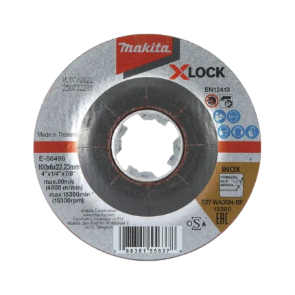 bl030726 da mai inox x lock e 00496 kt100x6x2223mm makita