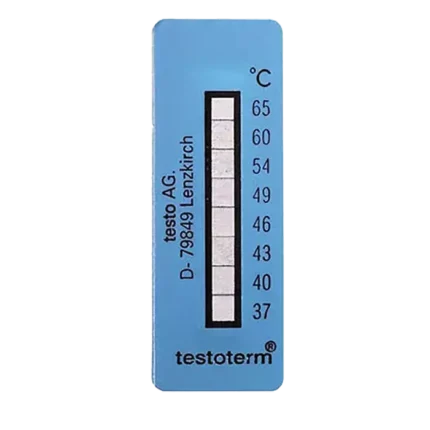 c07 - bl008135 dai nhiet do 116 do c den 154 do dang tem 50x18mm mau xanh da troi 10 cai goi 0646 1724 testo