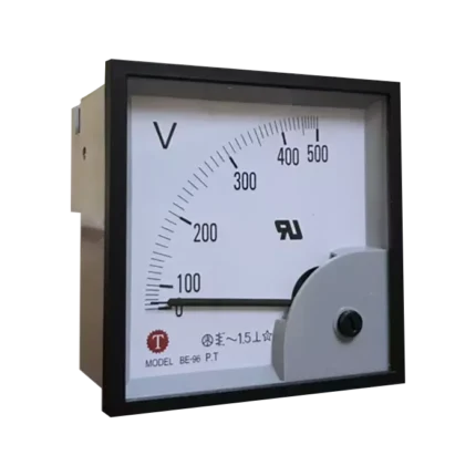 c07 - bl013996 dong ho do dien ap volt 500vac 96x96 be 96 taiwan meters