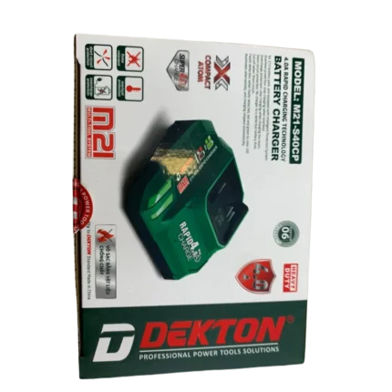 Sạc nhanh, M21-S40CP 21V 4Ah, Dekton
