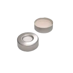 c09 - bl019111 nap bam nhom dem ptfe silicone trang co lo 20mm 100 cai hop 20 sp3002 alain lab