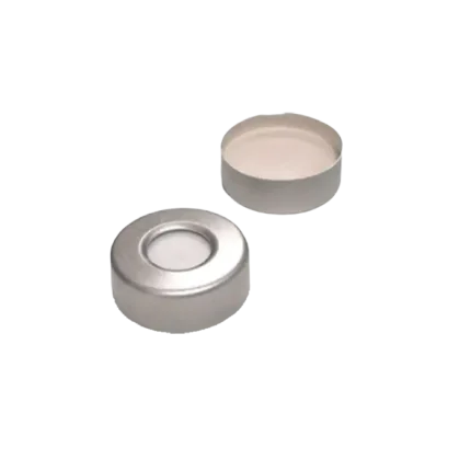 c09 - bl019111 nap bam nhom dem ptfe silicone trang co lo 20mm 100 cai hop 20 sp3002 alain lab