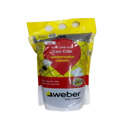 bl034092 keo dan gach cha ron webercolor classic mau trang 1kg bich weber