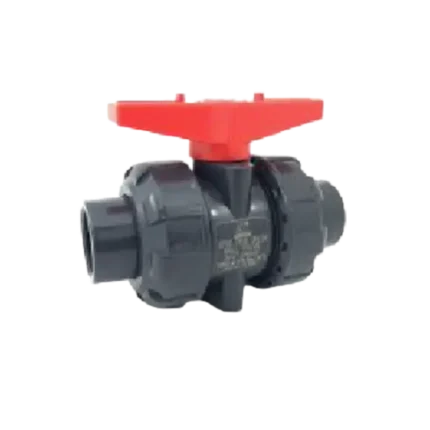 bl037682 van mot chieu hai dau rac co nhua upvcepdm 1 12inch dn40 chuan din sanking